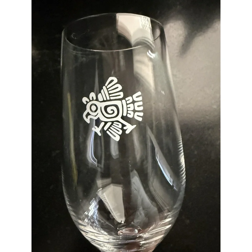 Riedel Partida Tequila Glasses Set of‎ 2 Unique Partida Logo Emblem 640818 NEW
